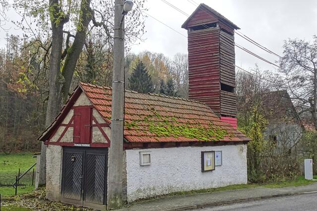 das Gebäude der freiwilligen Feuerwehr in Wolsberg