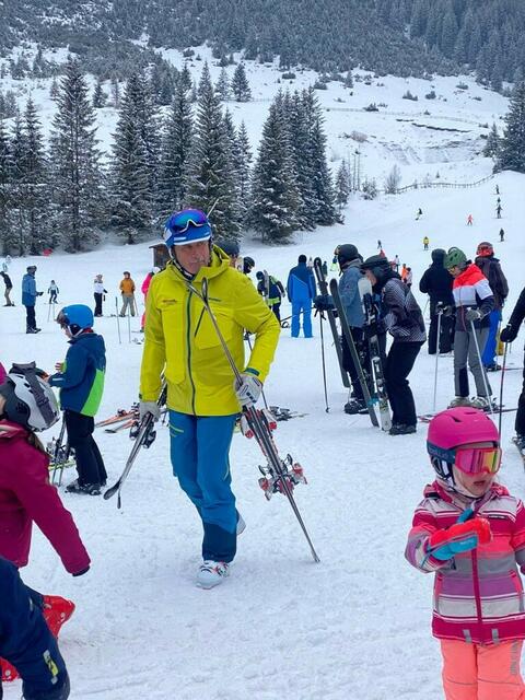 Die Skikurse der Abteilung Alpin des TSV Gersthofen werden in kleinen Gruppen  durchgeführt, um einen optimalen Lernerfolg zu ermöglichen. | Foto: Peter Metzger