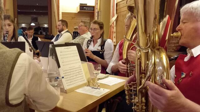 Aufspielen beim Wirt