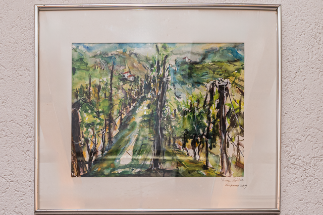 30. Kunstausstellung im Modehaus Barbara Hintermair in Ried. Der Kunstmaler Franz Reißner präsentiert seine Werke | Foto: FSeventfoto