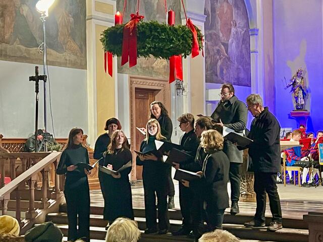 17. Friedberger Adventsingen 2023 - Einen besonderen Glanzpunkt der Adventsingens 2023 setzten wieder die Studierenden der Berufsfachschule für Musik in Krumbach. | Foto: Stadtpfarrei Friedberg