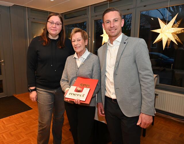 Nachträglich wurde in diesem Jahr auch Isabel Schiebel geehrt