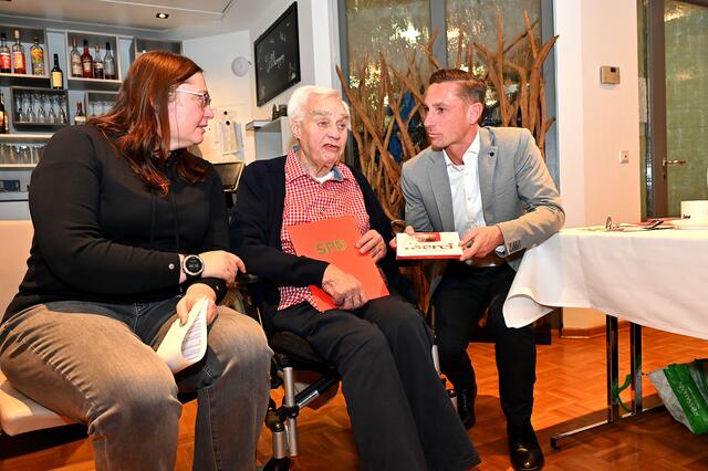 Seit 60 Jahren in der SPD: Wolfgang Borsum sen.