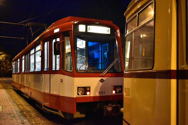 Der TW 601 war ebenfalls im Einsatz
