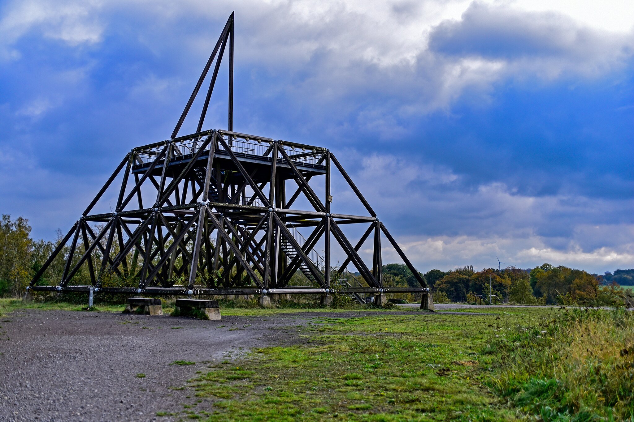 Fototour durch Waltrop Halde Brockenscheidt mit Kreuzgang Gelsenkirchen