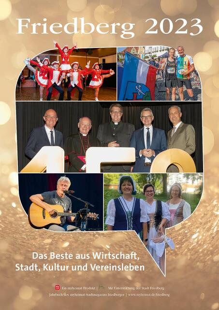 Jetzt neu: Das myheimat-Jahrbuch Friedberg 2023 hier als E-Paper lesen!