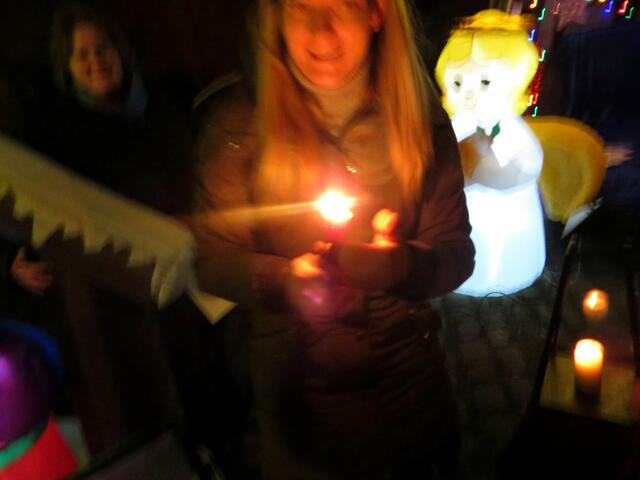 Hier bekomme ich das Friedenslicht