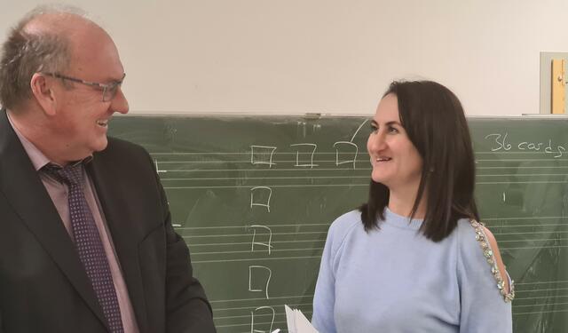 … Nelia Morozova, Lehrerin der Flüchtlingsklasse