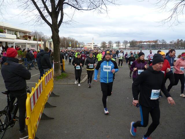  Sekunden nach dem Start.
