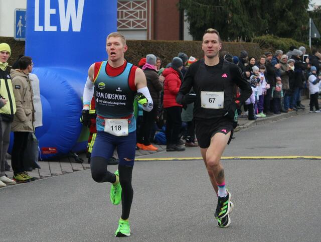 Stefan Stahl und Tobias Gröbl nach der Stadtrunde
