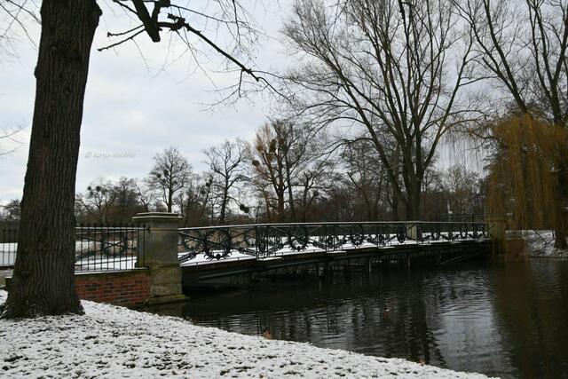 Überschwemmungen im Großen Garten Herrenhausen (Foto: Katja Woidtke)

Der Linsenträger der Friederikenbrücke liegt unter Wasser | Foto: Katja Woidtke