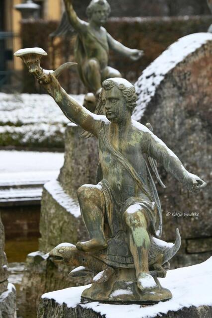 Überschwemmungen im Großen Garten Herrenhausen (Foto: Katja Woidtke)

Brunnenfigur im Orangenparterre | Foto: Katja Woidtke