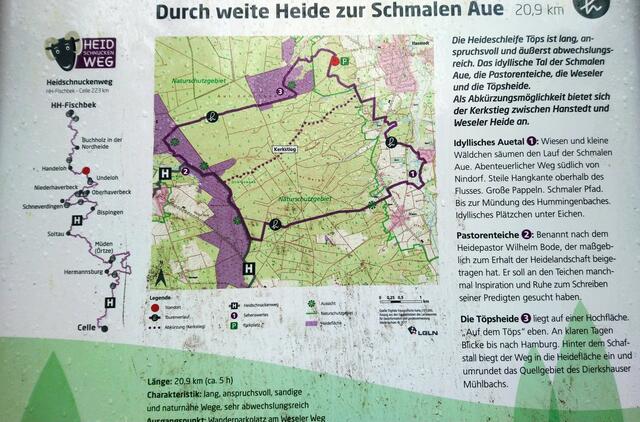 Das Wandergebiet umfasst zwei ausgedehnte Heideflächen und viel Wald. | Foto: Shima Mahi
