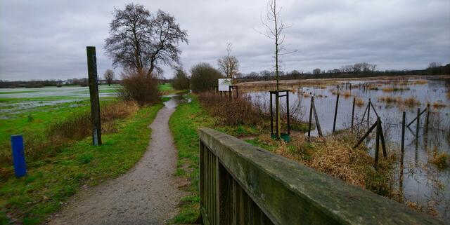 Der Weg in Richtung Isernhagen endet hier. | Foto: Shima Mahi
