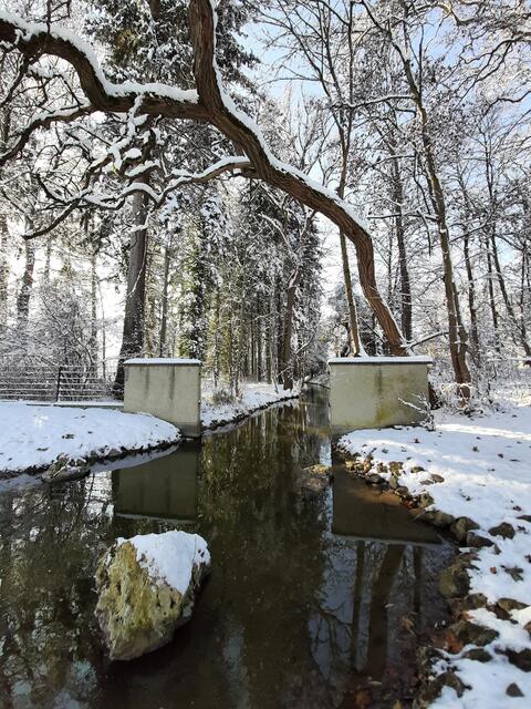 Der Mühlbach schlängelt sich beschaulich durch den Ort. | Foto: Bürgermeisterin Christine Gumpp