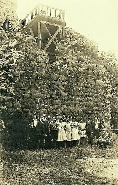 die Lauenburg im Jahre 1929 (Familienarchiv)
