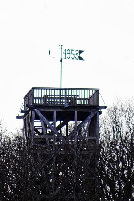 der Preußenturm gegenüber dem Tempelberg (Archivbild)