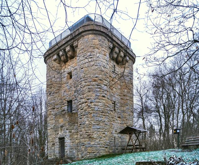 Bismarckturm auf dem Stahlberg bei Opperode