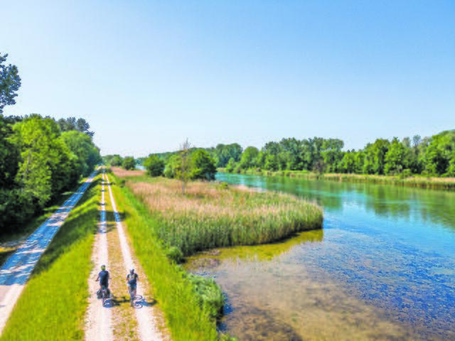 Am Lechradweg bei Rain | Foto: Maximilian Semsch