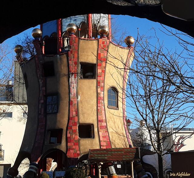 Der untere Teil des Turm | Foto: Iris Alefelder