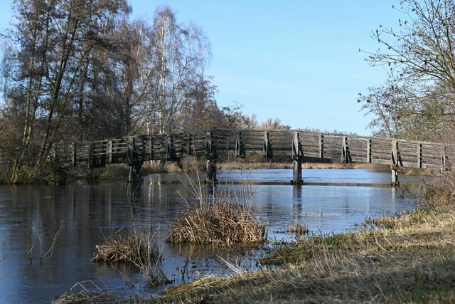 Winterimpressionen aus Hagenburg und Mardorf (Foto: Katja Woidtke)

Brücke über den vereisten Hagenburger Kanal | Foto: Katja Woidtke