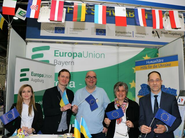 Europa Union Messestand  | Foto: Marianne Stenglein