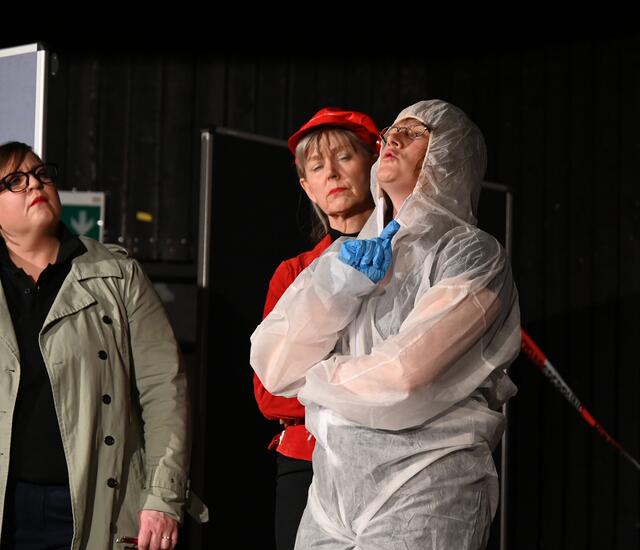 Probenfotos: „Kein Da Capo für die Diva“. 