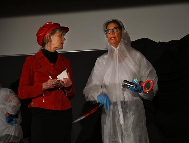 Probenfotos: „Kein Da Capo für die Diva“. 