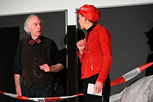 Probenfotos: „Kein Da Capo für die Diva“. 