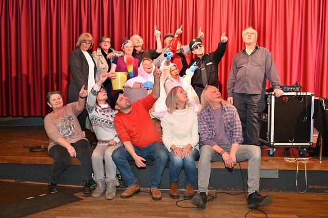 Probenfotos: „Kein Da Capo für die Diva“. 