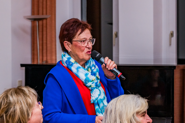 Dankesfeier zum Chrstkindlmarkt "Friedberg karitativ 2023" - Im Bild Friedbergs ehem. Zweite Bürgermeisterin und Ndanda-Projektkoordinatorin Martha Reißner | Foto: FSeventfoto