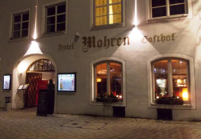 Der Gasthof „Mohren“ am Landsberger Hauptplatz (Nr. 148)  | Foto: Archiv des Landsberger MarriageWeek-Forums