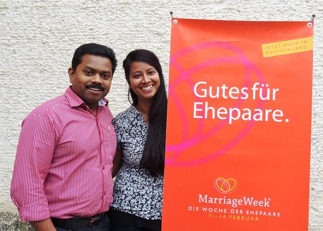 Eines der Ehepaare, die die MarriageWeek durch ein Foto unterstützen. (Verwendung mit freundlicher Genehmigung)   | Foto: Archiv des Landsberger MarriageWeek-Forums