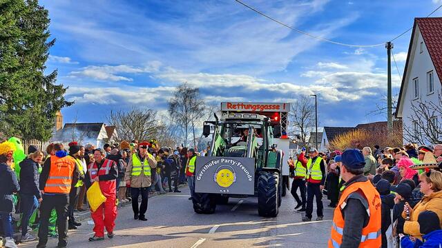 Faschingsumzug in Gablingen am 13. Februar | Foto: Rudi Seitz
