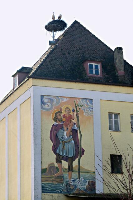 Der Wandschmuck ist inklusive