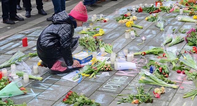 Gedenken der Kinder - ohne Worte | Foto: Horst Nauen