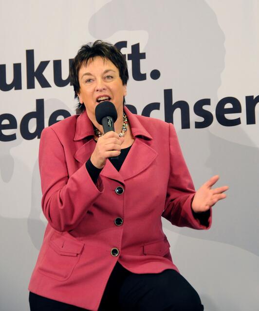 jedenfalls war es am Stand der Sozialdemokraten