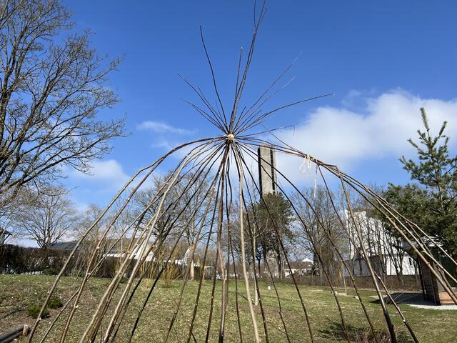 Die Aussicht stimmt schon mal! | Foto: Melina Drüssler