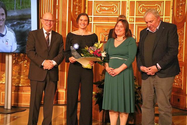 von links Franz Neuhäuser-Elena Lilik-Martina Wild-Herbert Schmoll | Foto: Marianne Stenglein