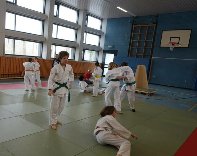 Mit Engagement "auf der Matte". | Foto: T. Weber