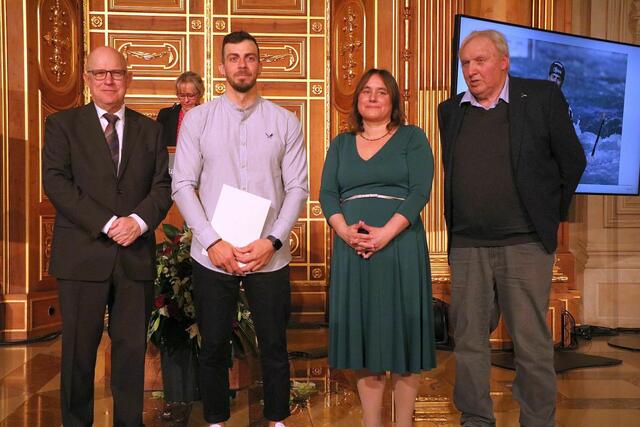 Sideris Tasiadis wurde 3. bei der Sportlerwahl | Foto: Marianne Stenglein