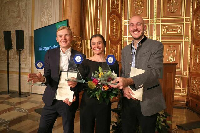 von links Georg Zimmermann-Elena Lilik-Constantin Frantzen | Foto: Marianne Stenglein