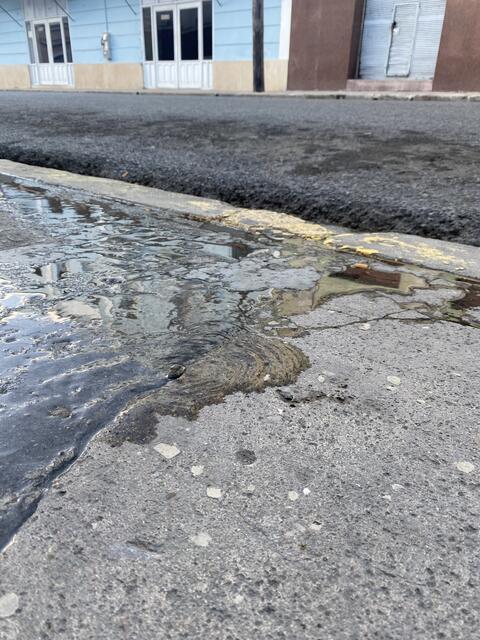  Kleine Wasserquellen zeigen wo das Leitungsnetz undicht ist.  | Foto: Alexander Hauk / alexander-hauk.de
