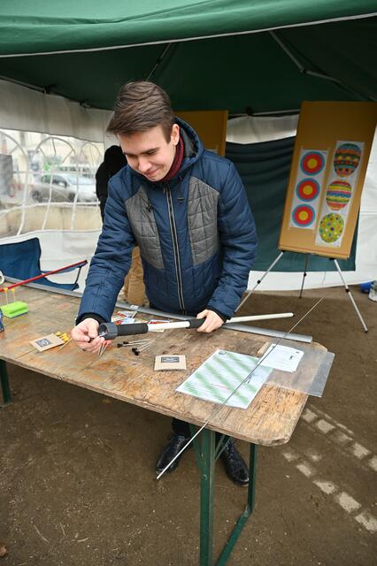 Blasrohrschießen bei den Döhrener Schützen