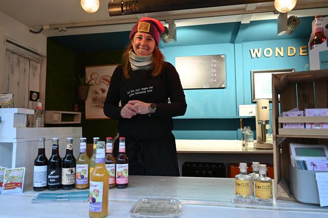 Die Brausebude versorgte durstige Kehlen