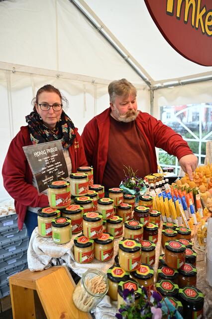 Bei Familie Weber gibt es Honig und andere Bienenprodukte.
