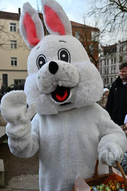 Der Osterhase schaute auch vorbei