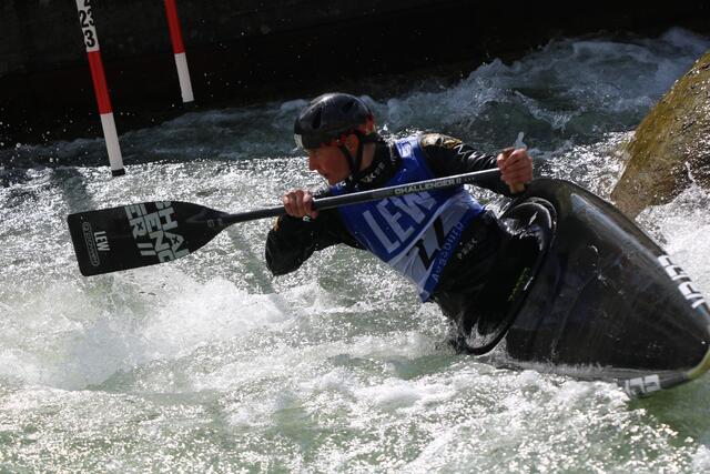 Elena Lilik siegte im Canadier Einer Damen | Foto: Marianne Stenglein