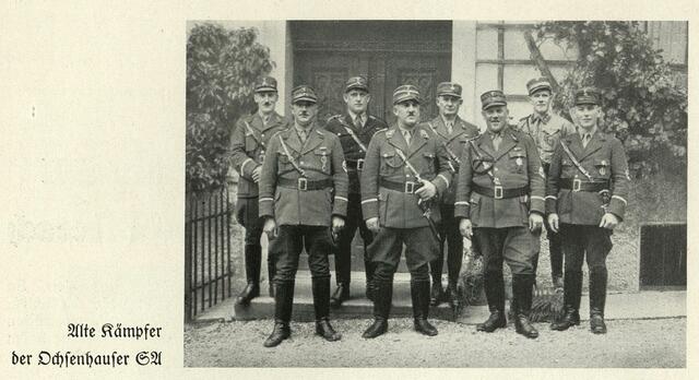  Der Ochsenhauser SA-Sturm in den frühen 1933er Jahren in Aktion