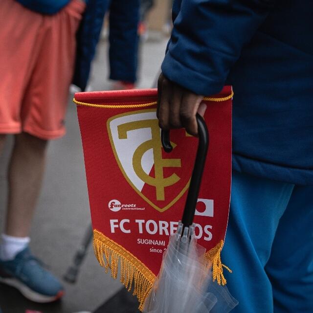 Leider war der Regenschirm ein ständiger Begleiter. | Foto: VfL Bochum Talentwerk (facebook)
